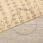 SG Store 10pcs B-2nd Chaînes de guitare Chaîne de guitare B 86cm Chaîne de guitare acoustique Folk Guitar String Résistant Rust String Acier inoxydable