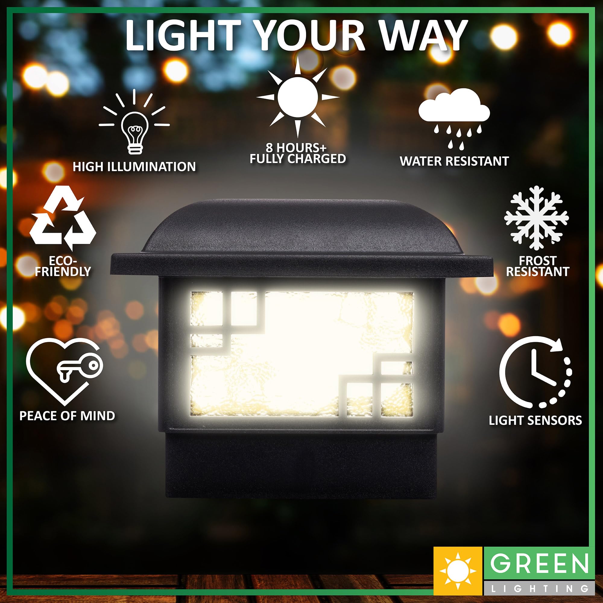 Amazing Solar Light For 4x4 Post Pictures