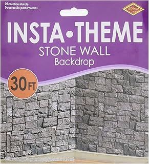Beistle Stone Wall Scene Setter