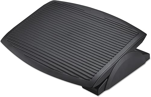 Miniatura 3 de Alera ALE Ergo - Reposapiés inclinable, 13 34 de ancho x 17 34 de profundidad x 3 38 a 5 18 horas, negro