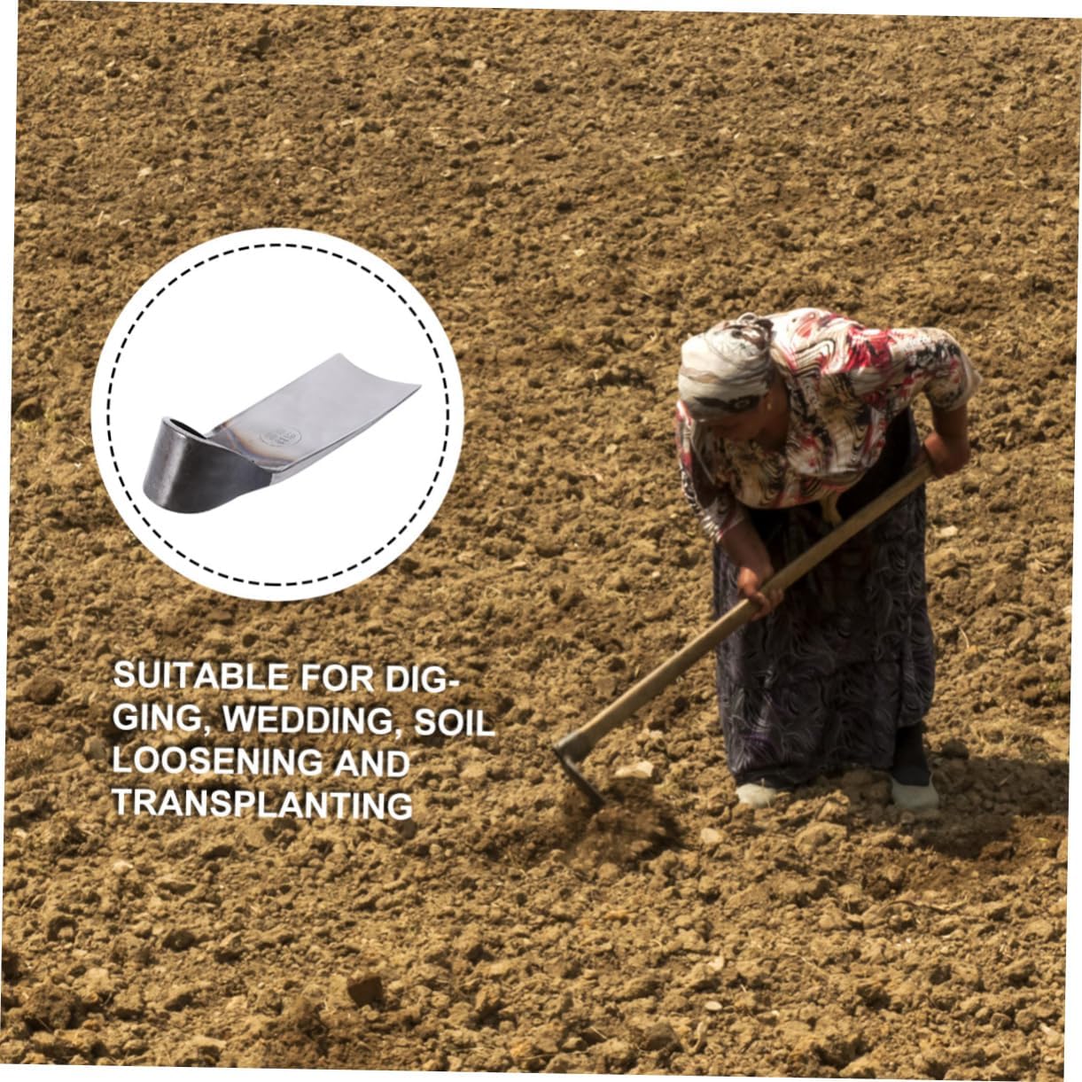 Garden Puller Hoe Head Collect Garden Rake Lawn Tools Gardening Supplies