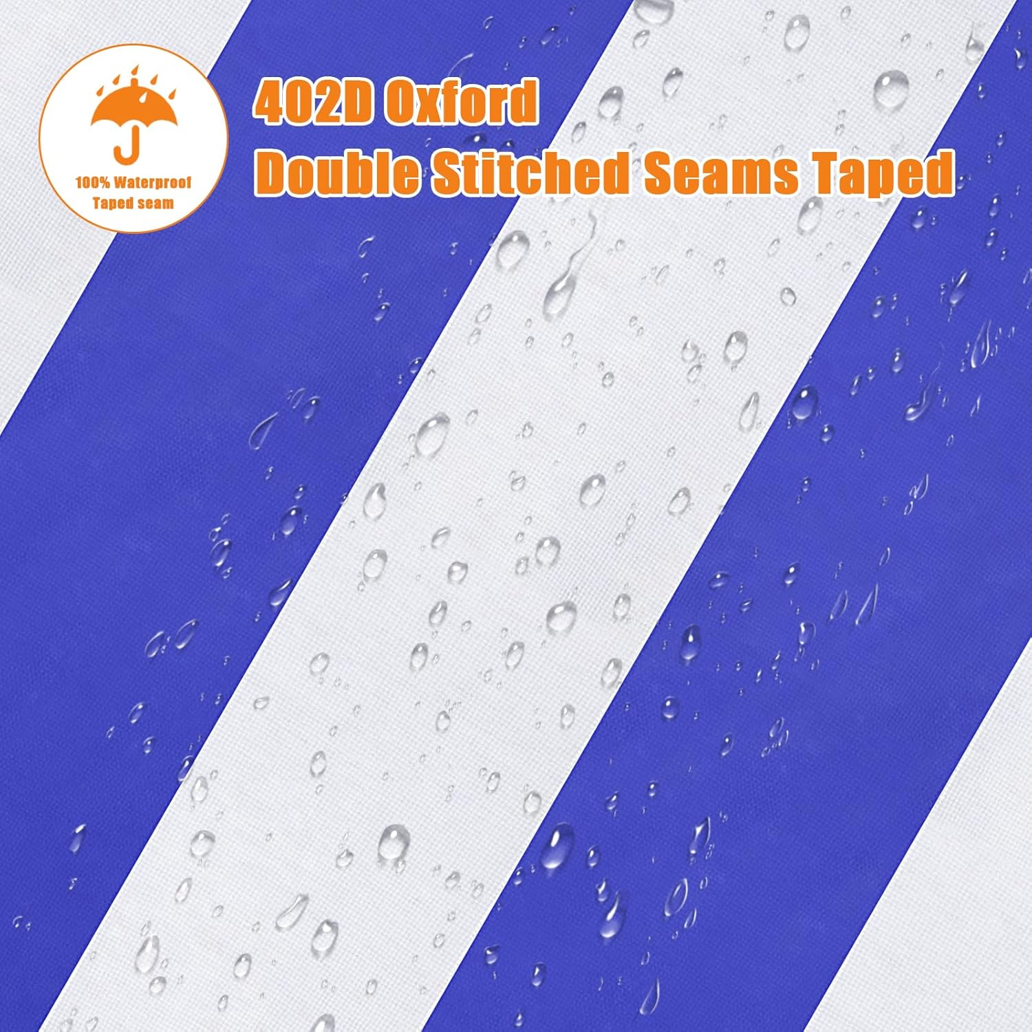 Kids Water Table Cover for Step 2 Rain Showers Splash Pond Water Table, Outdoor Waterproof Anti-UV Kids Water Play Table Cover (Blue)