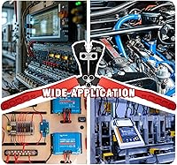Vista 7 de Herramienta de prensado de cables de batería para terminales de cobre AWG 8-1/0, crimpadora de terminales de batería resistente, crimpadora