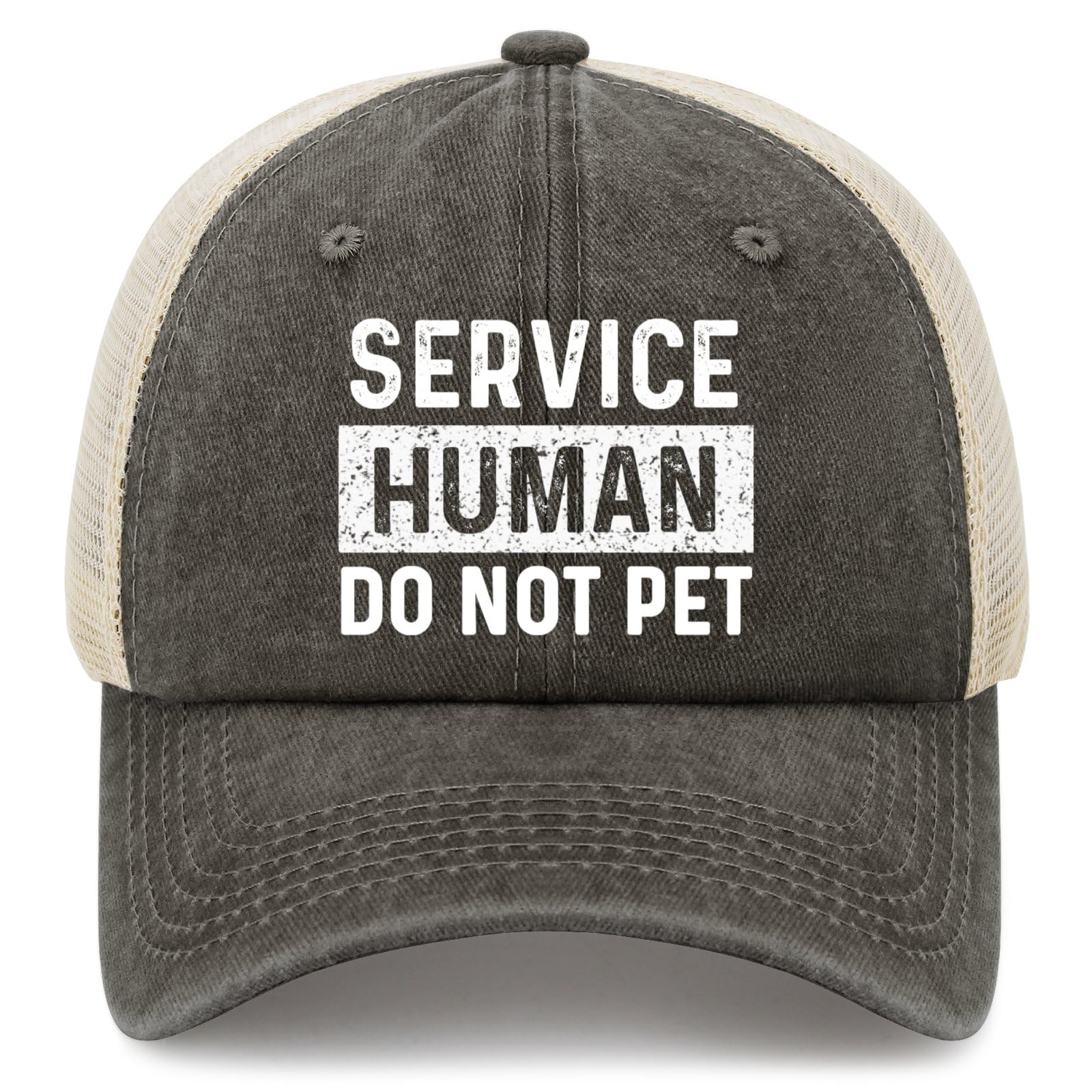 Service Human do not pet hat Cycling caps for Him
