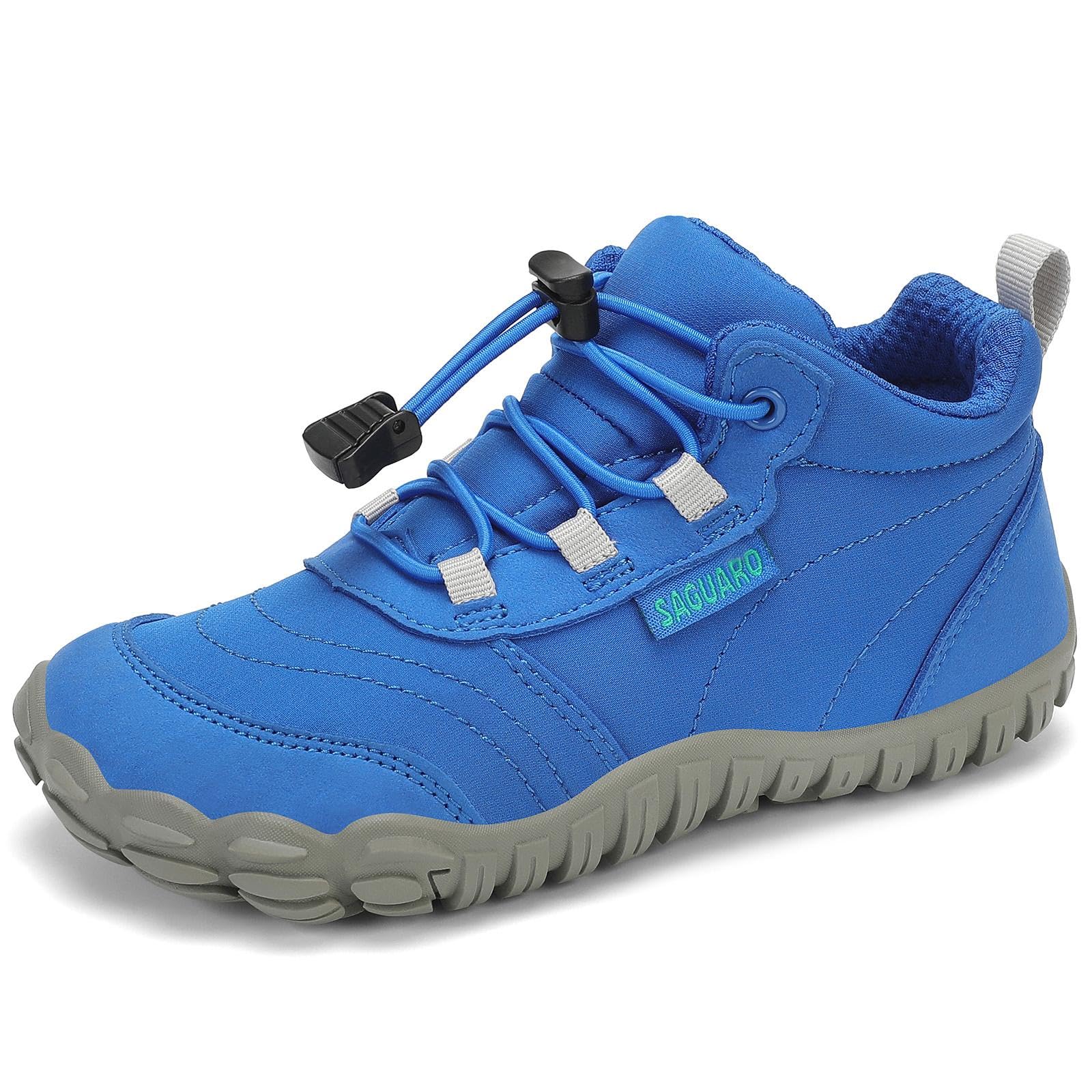 SAGUARO Bambini Scarpe a Piedi Nudi Scarpe da Trail Running Barefoot Minimaliste Sneakers Leggere Respirabile Gr.26-36
