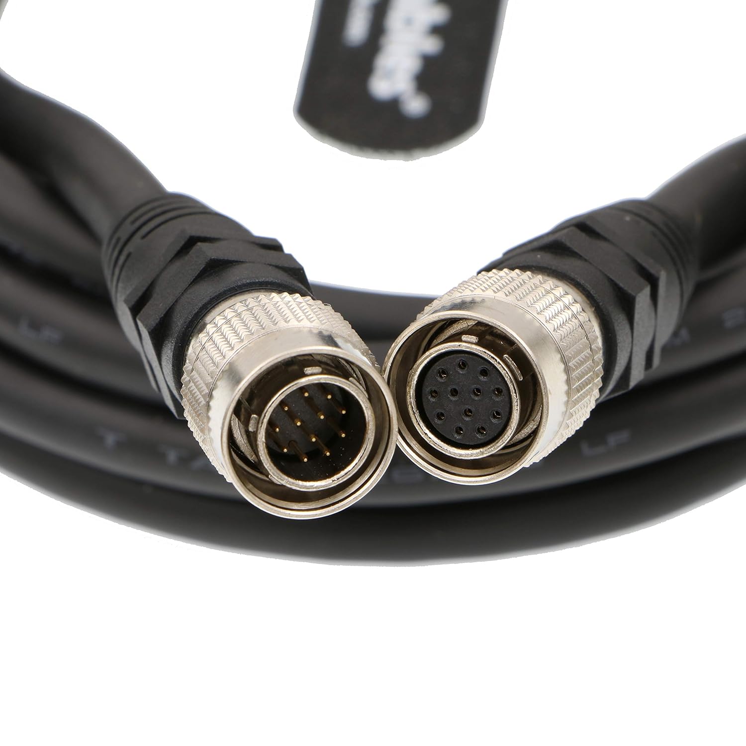 Alvin's Cables Hirose 12 Pin Male to Female High Flex Shielded Cable for Sony CCD Hitachi Industrial Machine Vision Cameras 3M|9.84ft