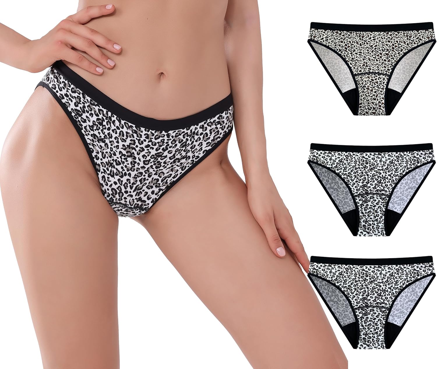 AIRCUTE Washable Absorbent Urine Incontinence Underwear for