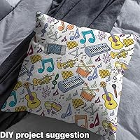 Vista 30 de Mexican African Pattern Fabric by The Yard,Tribal Ethnic Abstract Art Outdoor Decor,Aztec Style Modern Style,Exotic Room Decor Fabric,2 Yards,72" L