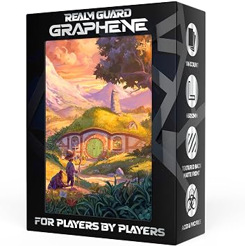 Halfling Tranquility V1 100% Hand-Drawn 100ct Textured Matte TCG/MTG Card Art Sleeves by Realm Guard