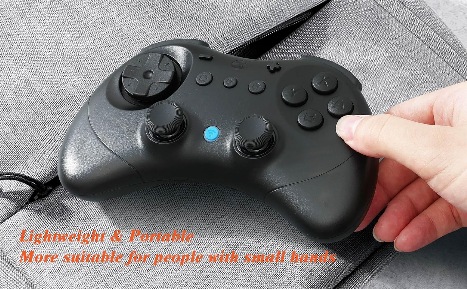 GuliKit Elves 2 Bluetooth Game Controller for Switch/Switch 2 Wake-up,PC & Android, Anti-Drift Hall Effect Joysticks Gamepad,1000Hz Polling Rate, Gyro & Turbo,Protective Cover, Compact for Small Hand 5 81XfeIBoHGL. SL1500
