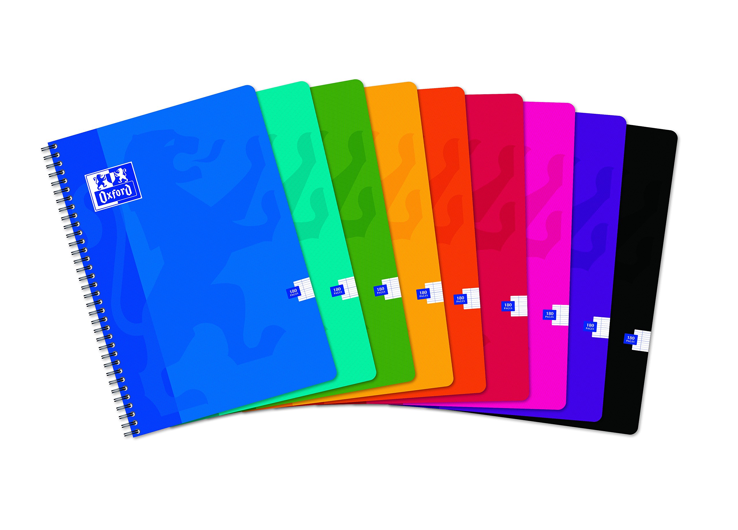 Oxford 100103358 Ufficio Classique Workbook plaid 21 x 29,7 centimetri 180 pagine 5 pezzi