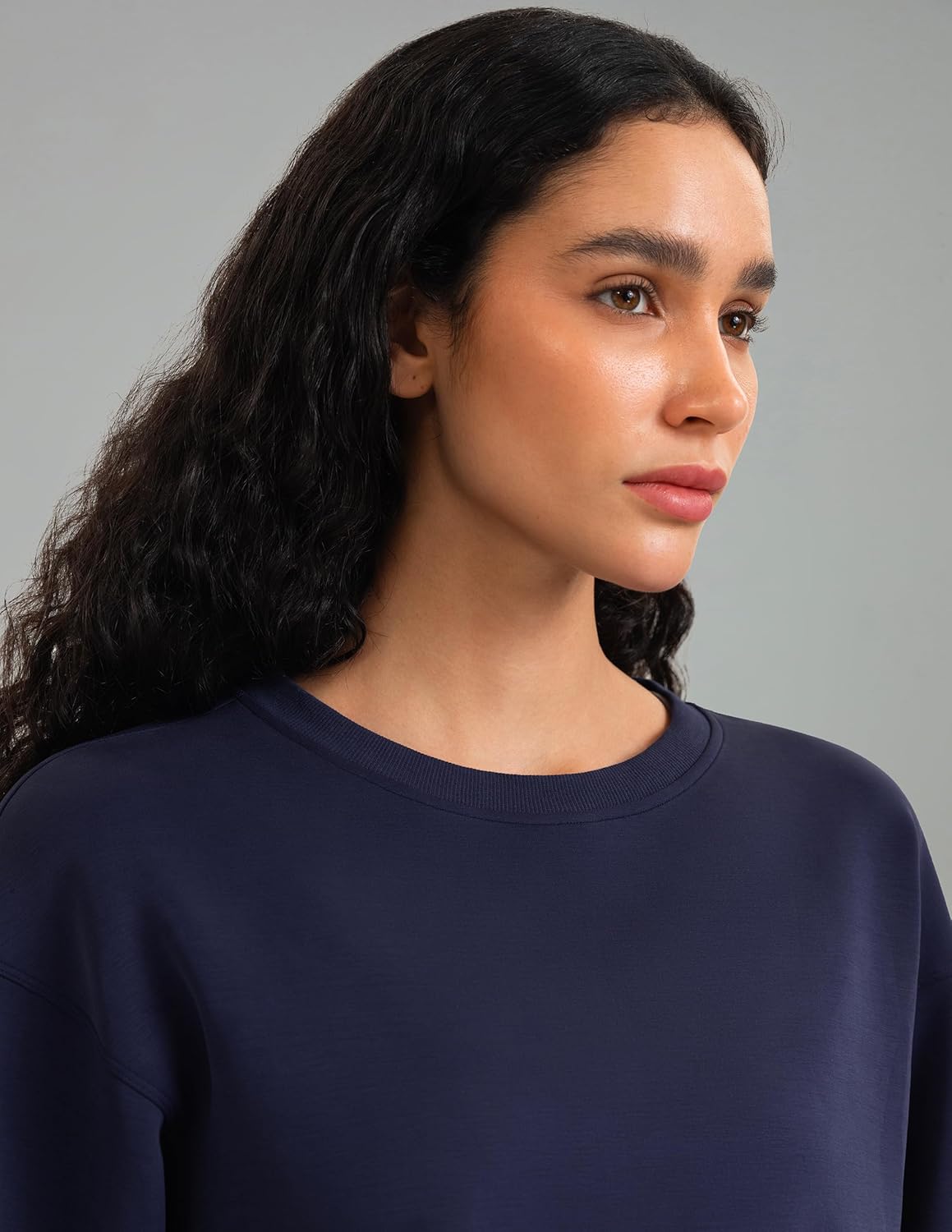 Colorfulkoala Velvra Modal Fleece Lined Pullover - Women's Soft & Warm Lounge Sweatshirt, Stylish Winter Tops - Image 4