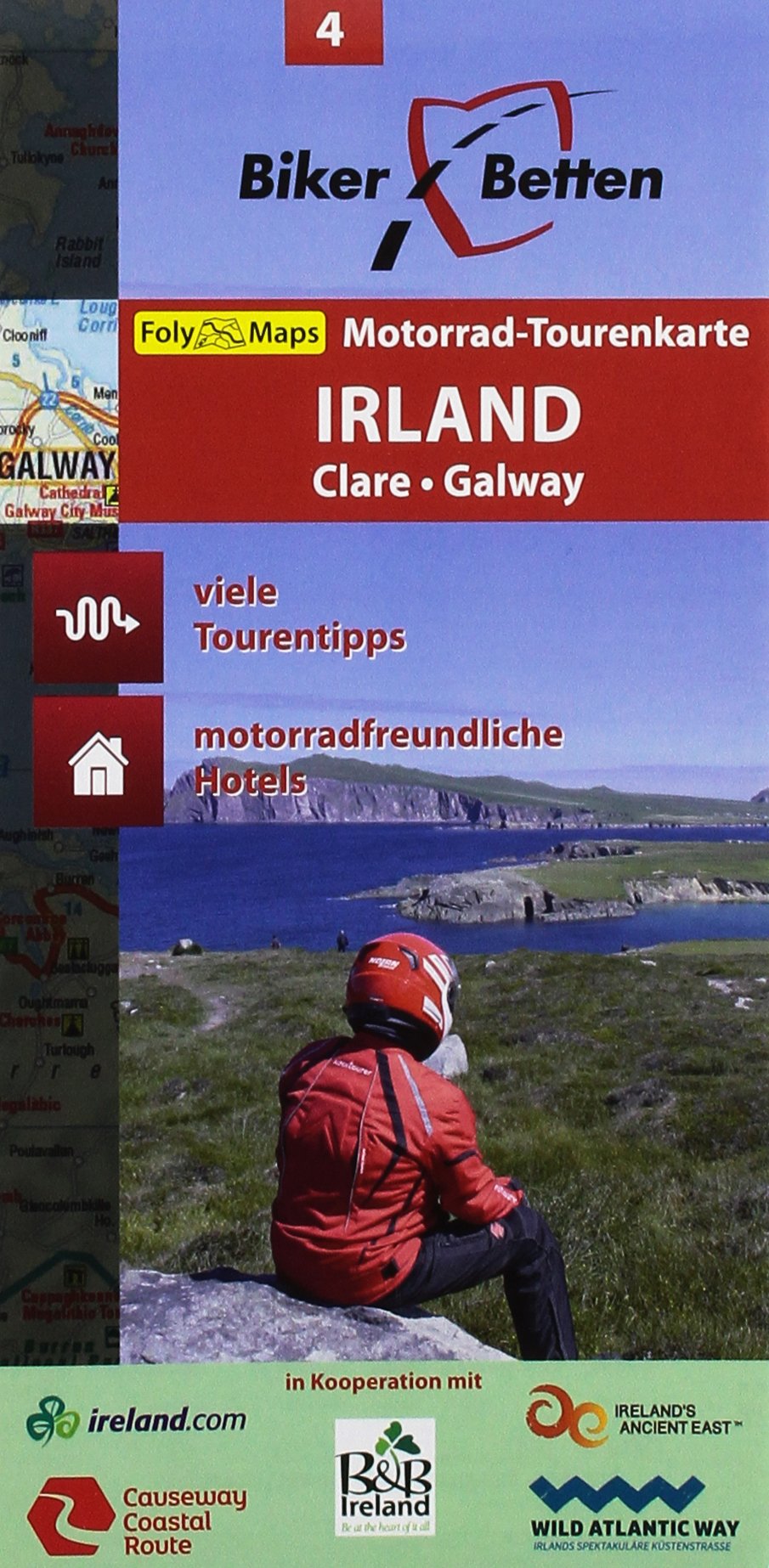 Tourenkarten Set Irland (FolyMaps): 1:250 000