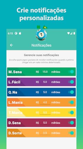 Loto BR - Gerador de Jogos da Loteria
