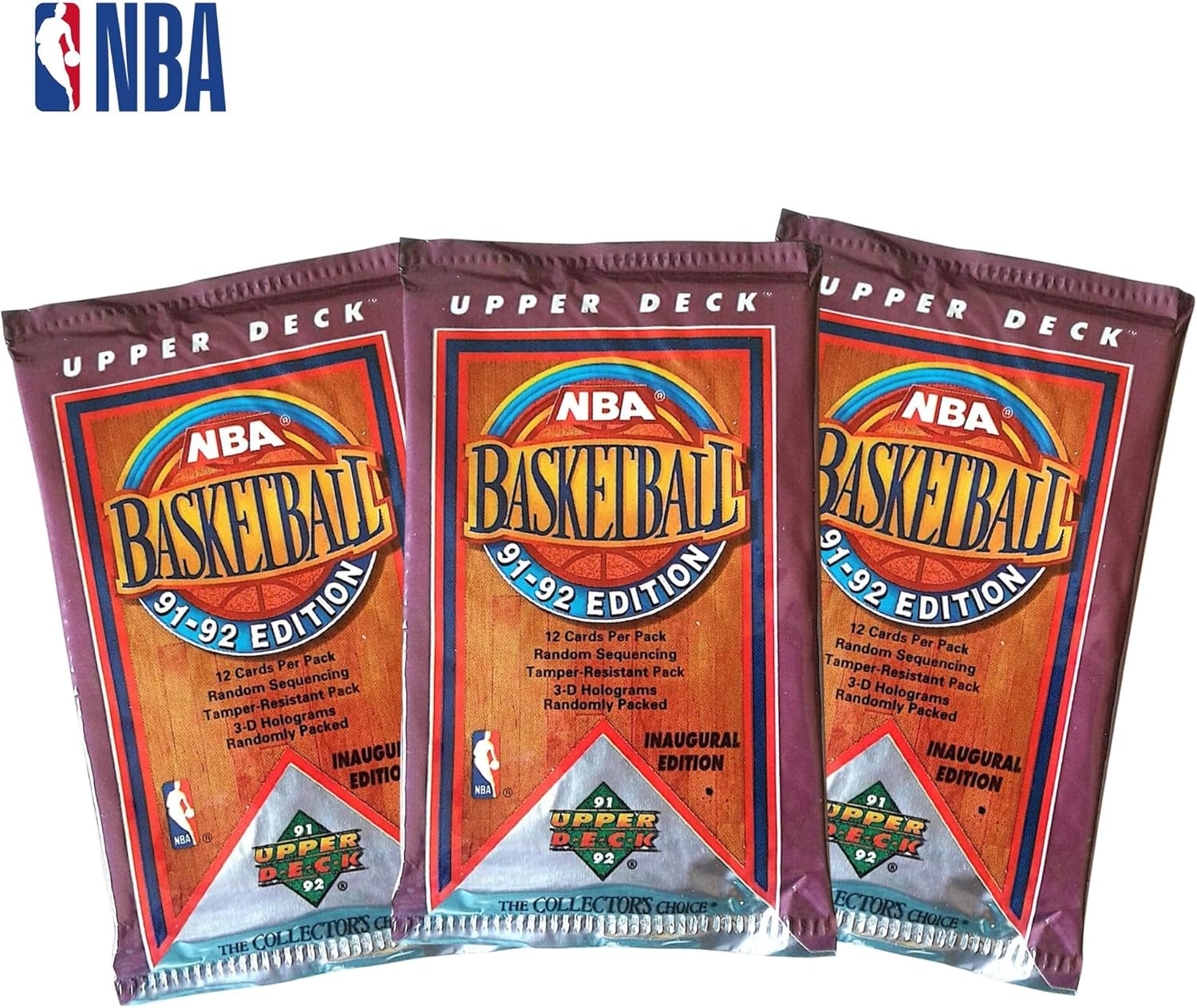 1991-92 Upper Deck NBA Basketball Card Wax Pack Box High Series Find Jerry West
