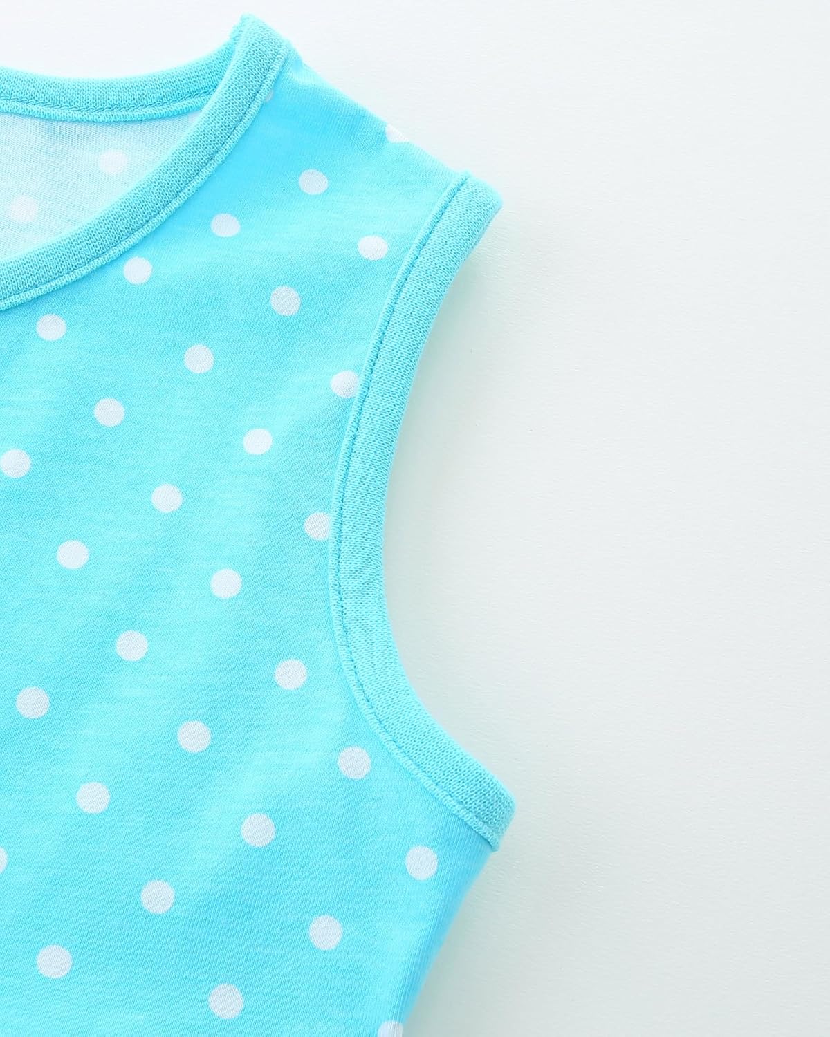 Hongshilian Toddler Girls Casual Cotton Dress Cartoon Appliques Short Sleeve Summer Playwear Dresses - Image 6