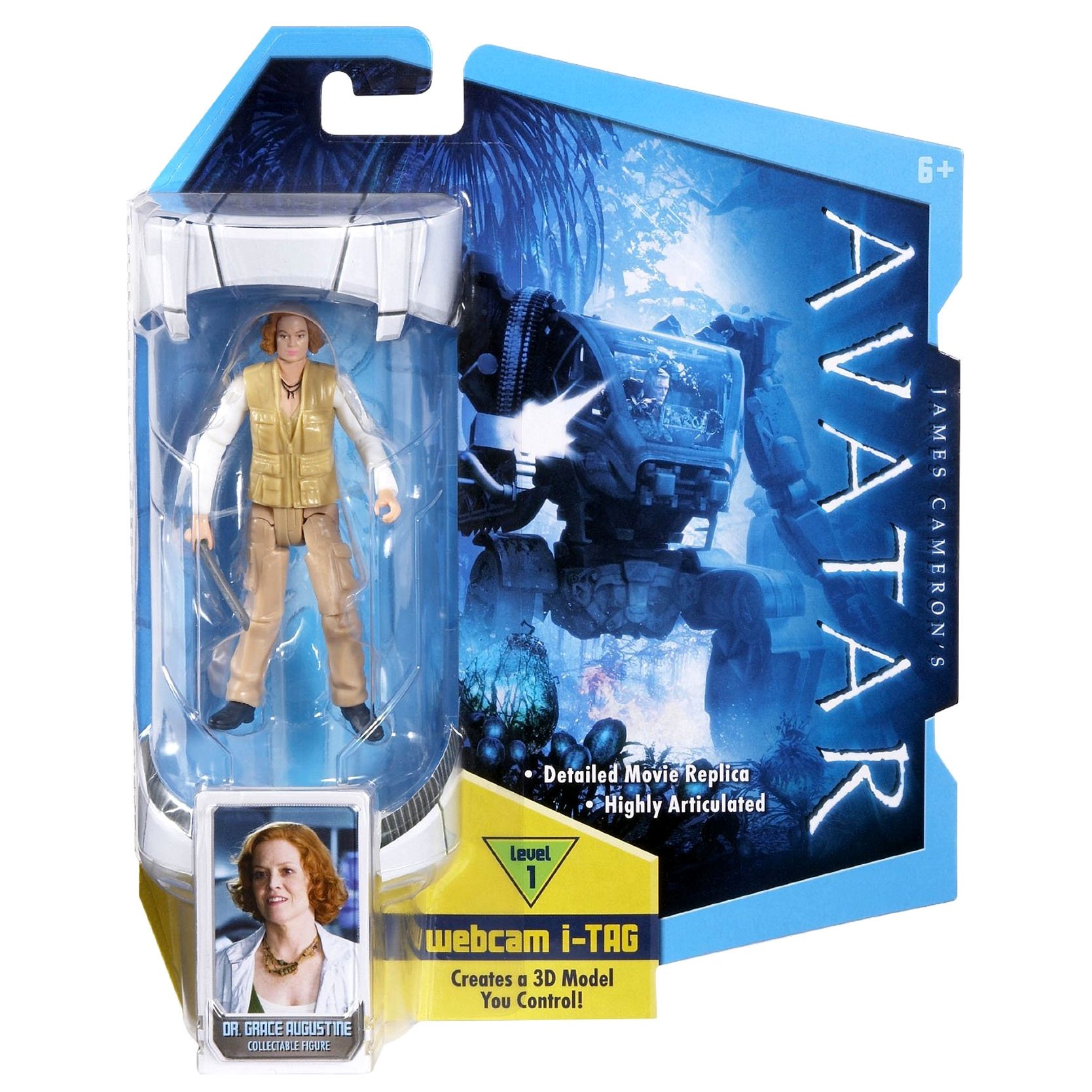 Mattel James Cameron's Avatar RDA Dr. Grace Augustine Action Figure
