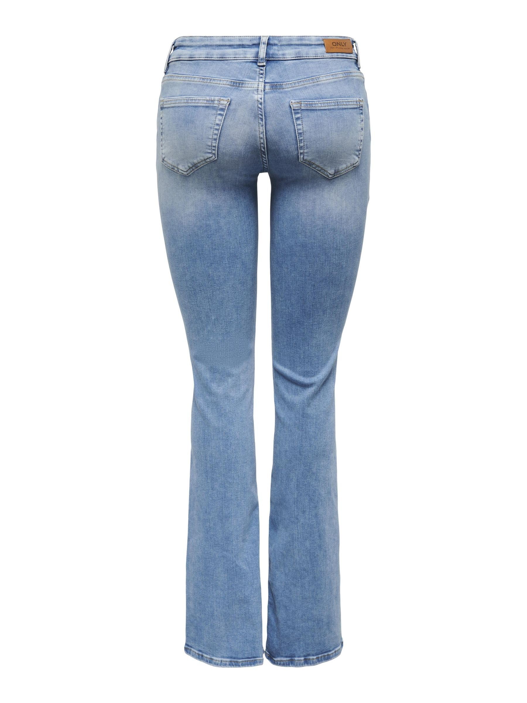ONLY Jean Flared ONLBLUSH Taille Basse Flared Fit Jeans
