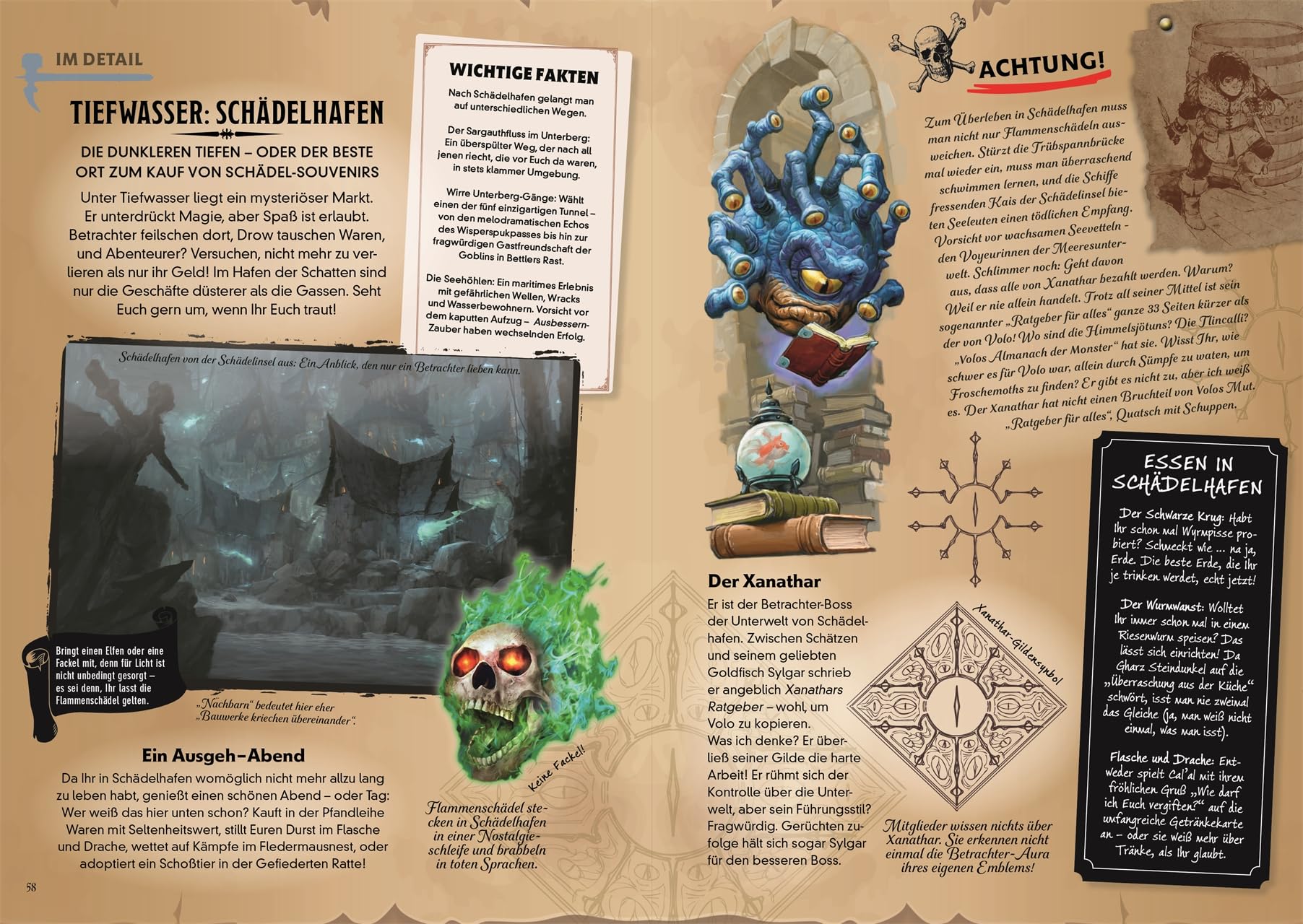 Dungeons & Dragons: Wie man sich nicht vom Eulenbär fressen lässt: Der Faerûn-Survival-Guide. Unverzichtbarer Reisebegleiter für alle D&D Fans
