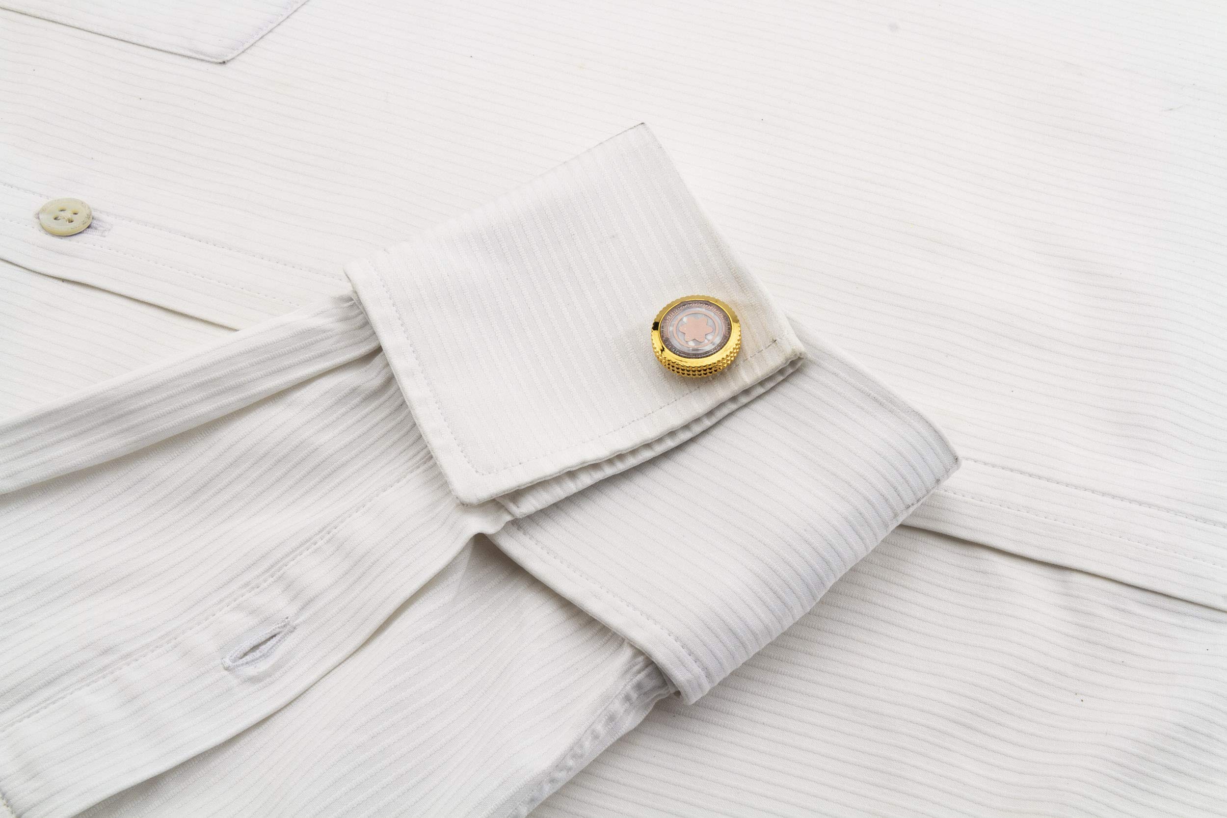 Men's Iconic Star Emblem Formal Executive Cufflinks