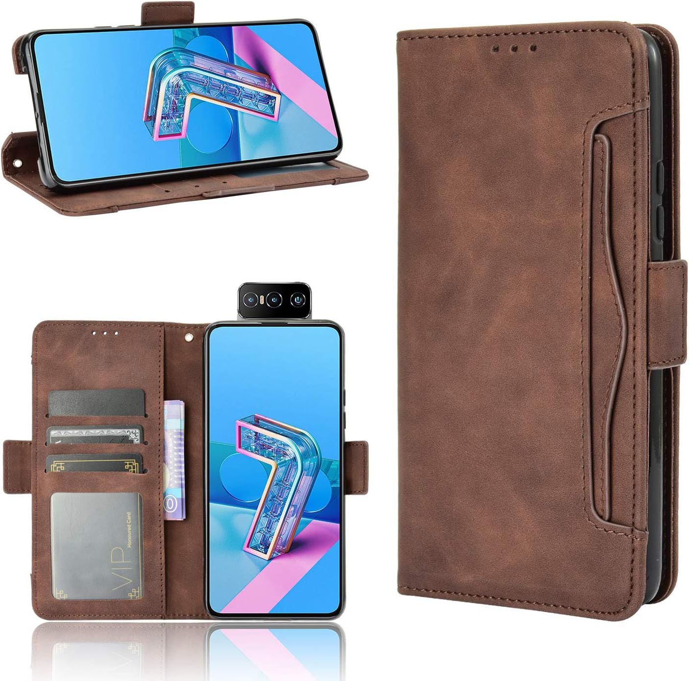Hülle® Wallet Flip Case Compatible for Samsung Galaxy S20 FE 5G/Samsung Galaxy S20 FE 4G/Samsung Galaxy S20 Fan Edition/Samsung Galaxy S20 Lite(Pattern 5)