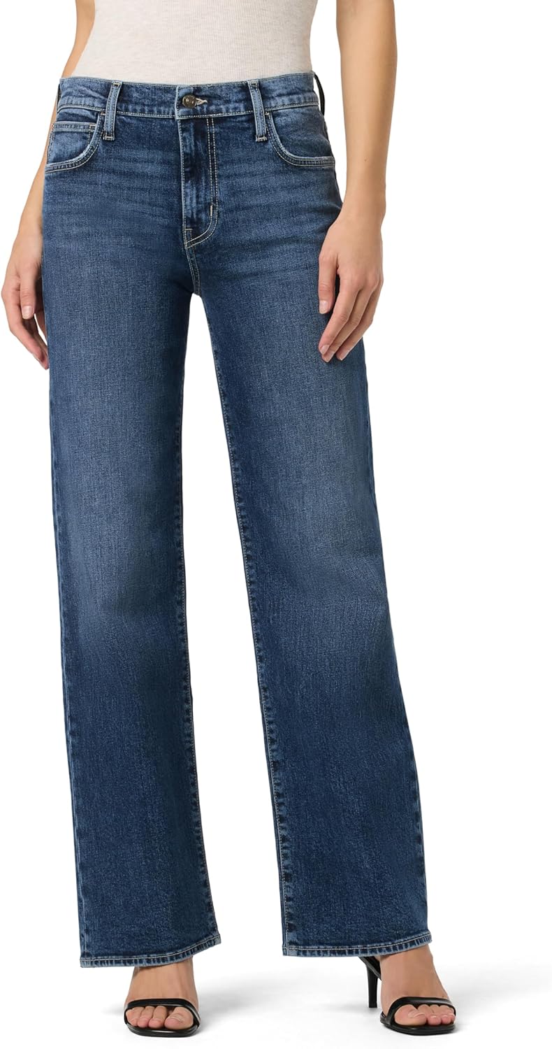 HUDSON Women's Rosalie High Rise Wide Leg Pant