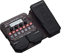Vista 2 de Zoom A1 FOUR Pedal multiefectos para guitarra, violín, saxofón, trompeta y bajo vertical, con pedal de expresión, modelado acústico, bucle, sección