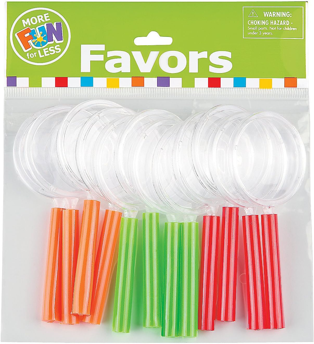 Magnifying Glasses for Kids, Bulk Set of 12 - STEM Classroom Supplies and Mystery Party Favors : Toys & Games