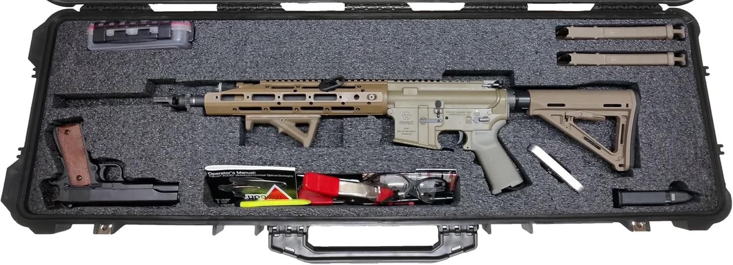 Case Club Pre-Cut Waterproof Rifle Case to Fit Imaged Rifle
