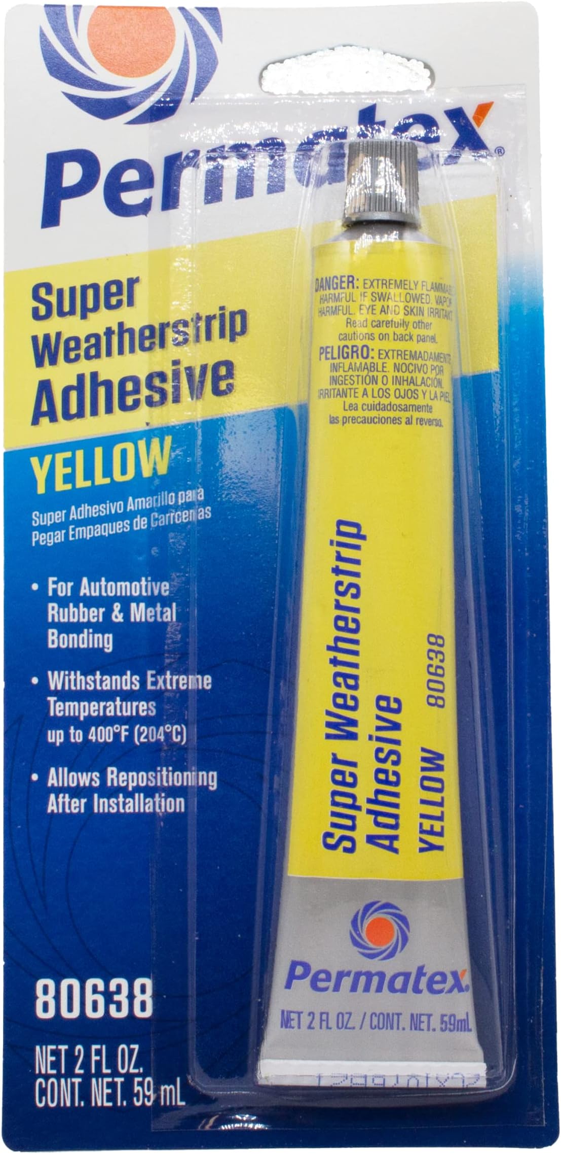 80638 Super Weatherstrip Adhesive, 2 oz.