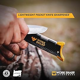 Work Sharp Portable Pocket and Hunting Knife Sharpener, WSGPS-W