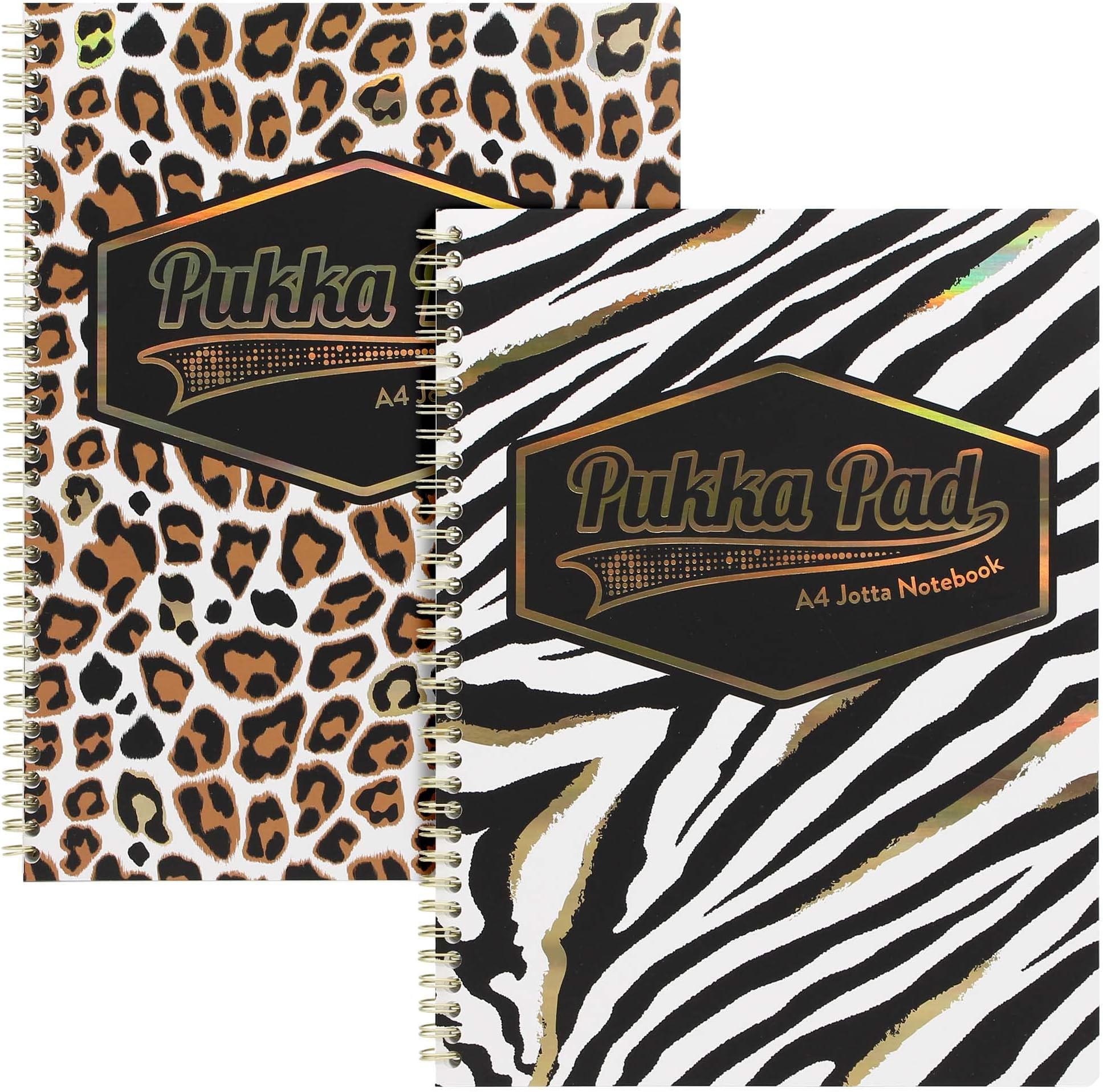 Pukka Pad, A5 Kraft Jotta Notebooks – Pack Of 3 Twin-Wirebound Notebooks – 80GSM Paper With 8mm Lines - Features Microperforated Edges And 4-Hole - View #5