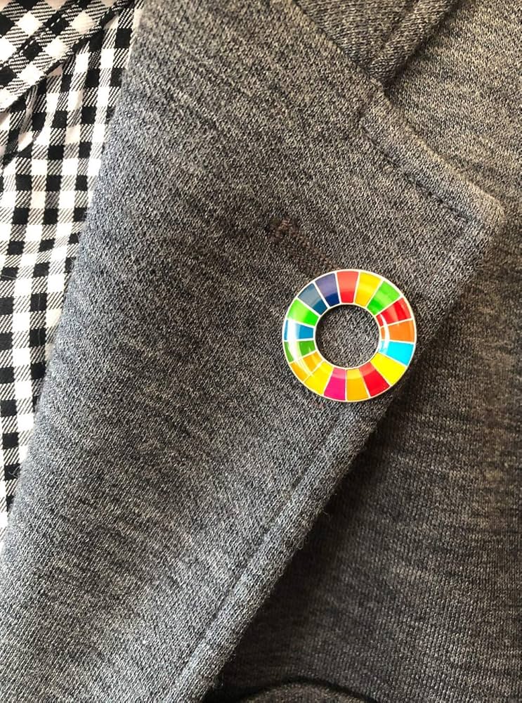 Amazon | SDGs バッジ (20個セット) SDGs バッチ ピンバッジ