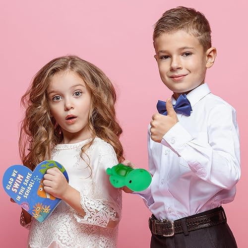 Miniatura 6 de Sawowkuya 28 piezas de regalos de fiesta del día de San Valentín, regalos de intercambio de aula para niños