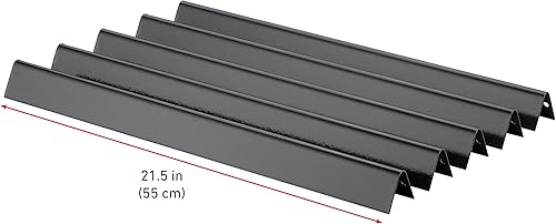Miniatura 3 de Weber - Barras aromatizantes de repuesto, de 21.5 pulgadas, para parrillas de gas Spirit Serie 200 (panel de control montado en el lateral), Spirit
