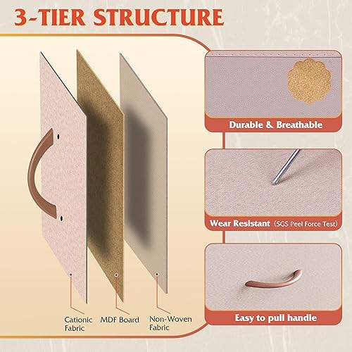 Miniatura 7 de WLIVE Mueble de TV con 7 Cajones, Centro de Entretenimiento, Consola de Medios con Marco de Metal y Tablero de Madera para TV hasta 45 Pulgadas