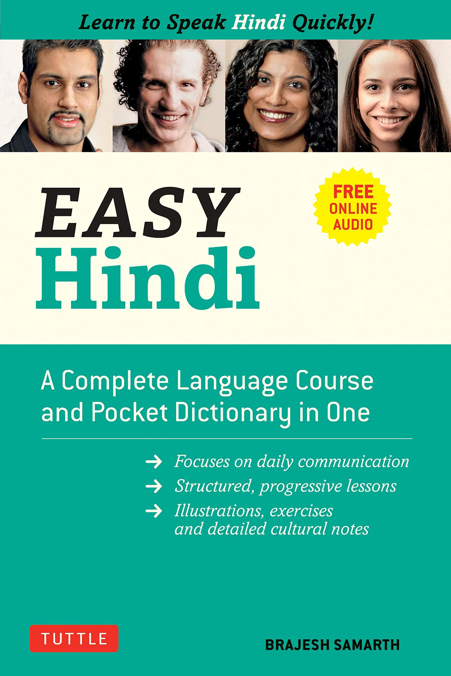 Easy Hindi: A Complete Language Course and Pocket Dictionary in One (Companion Online Audio, Dictionary and Manga included) (Easy Language Series)