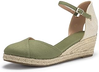 Olive green wedge sandals Clearance