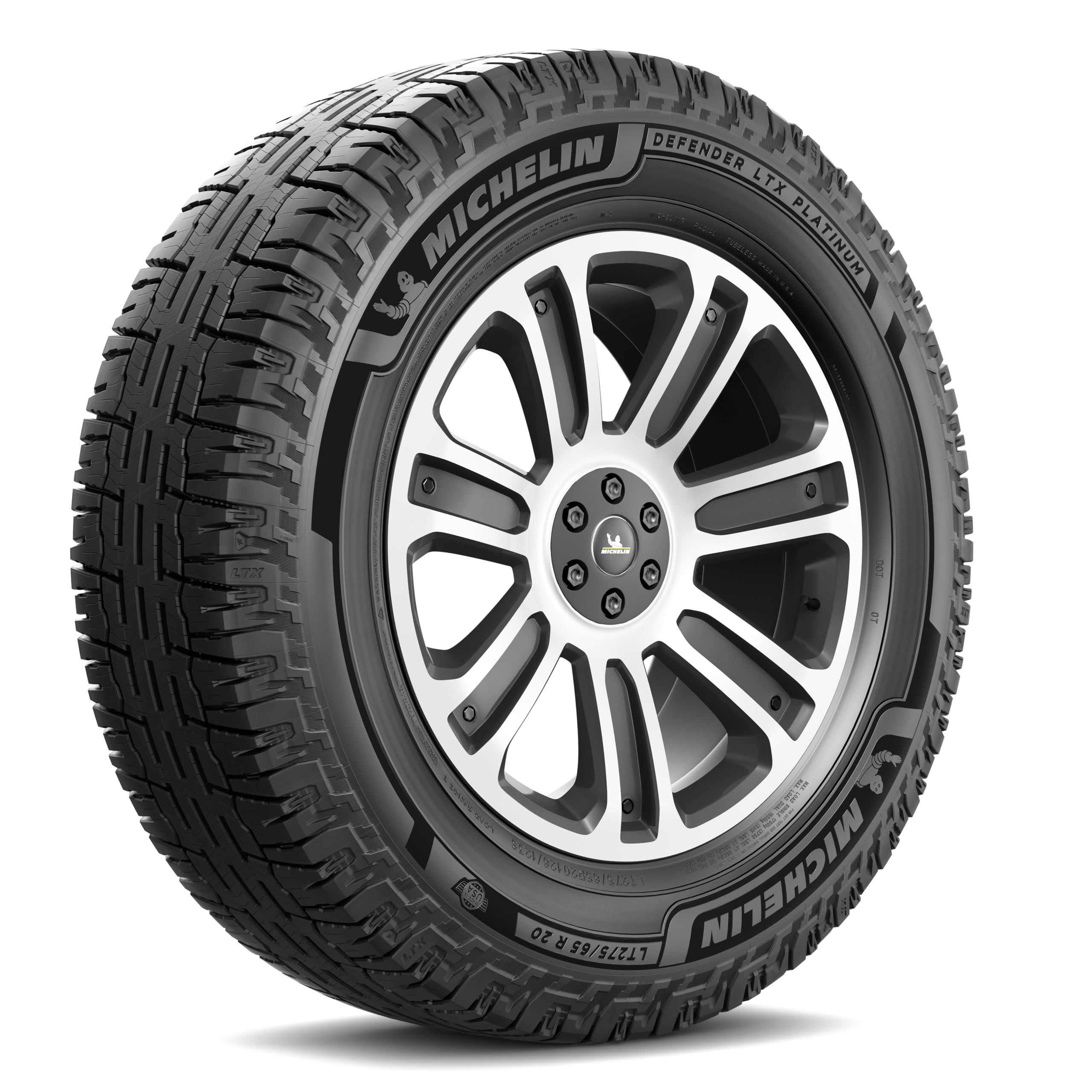 Amazon.com: Michelin Defender LTX Platinum LT295/65R20/E 129/126S