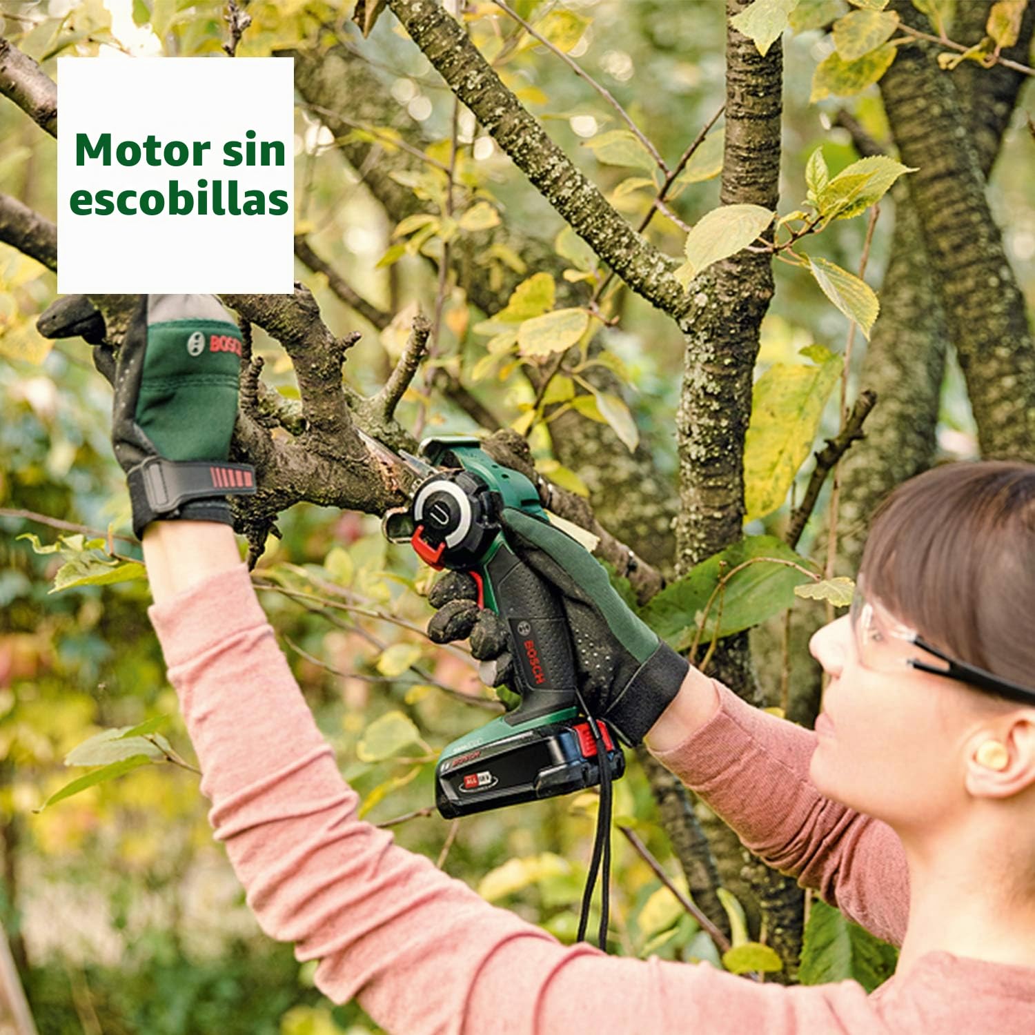 Bosch sierra a batería NanoBlade AdvancedCut 18 (1 batería, tecnología NanoBlade, sistema de 18 voltios, en estuche)