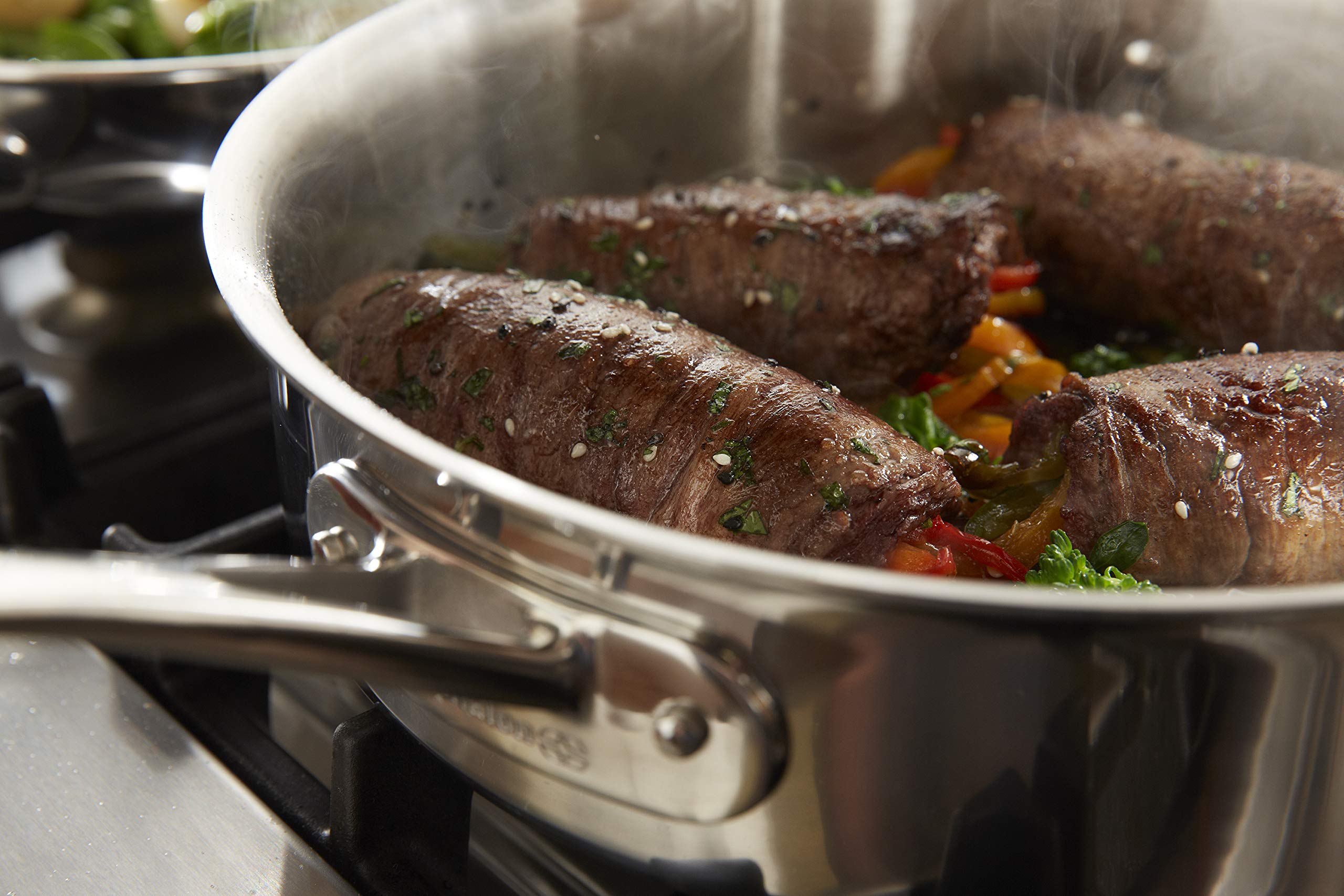 Amazon.co.jp: カルファロン トリプライ ステンレス 13点 クックウェア