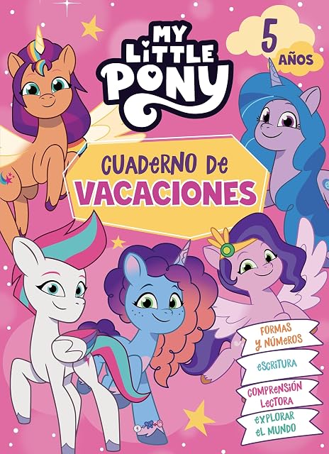 Portada de My Little Pony. Cuaderno de vacaciones - 5 años