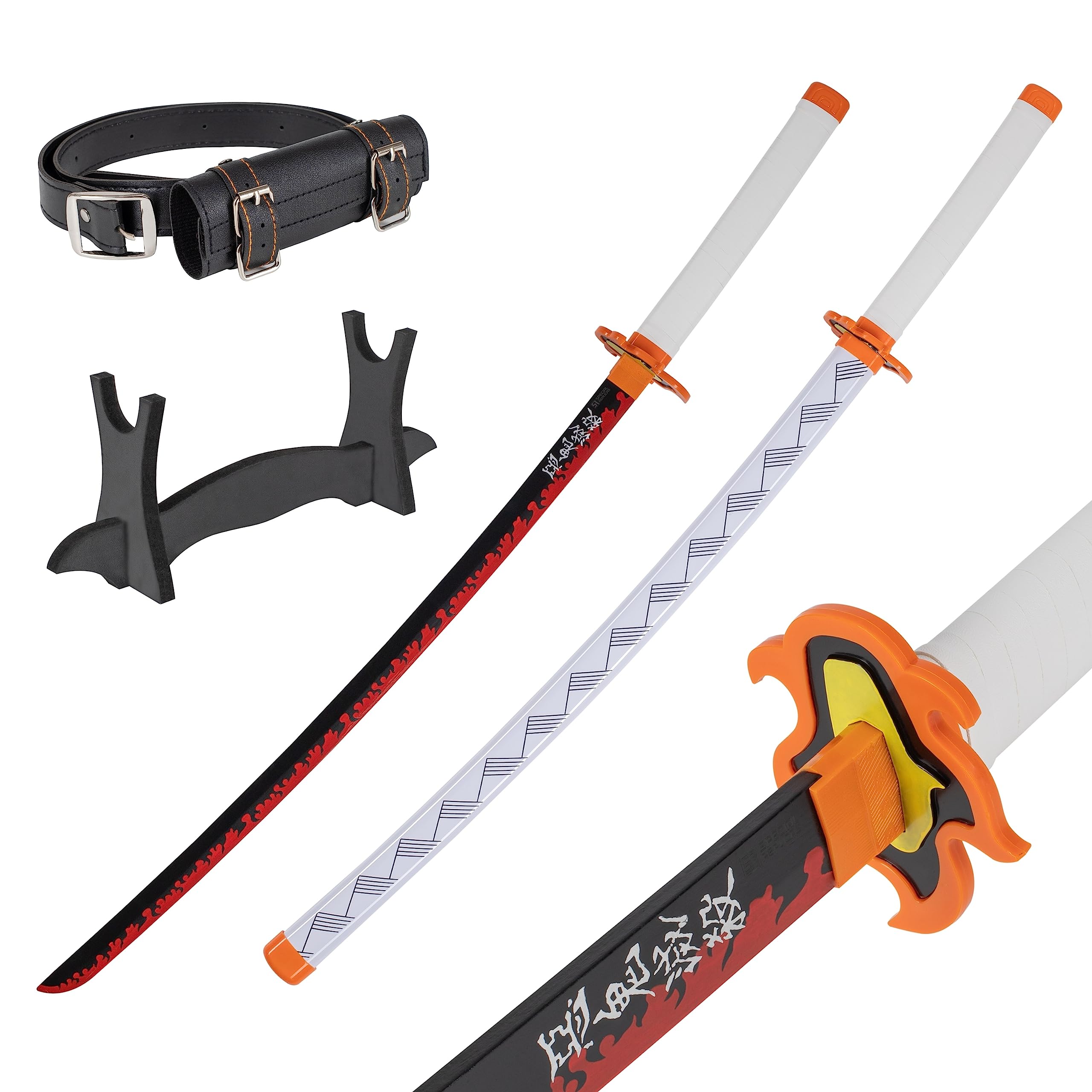 57 SPECIAL REPLICAS Anime Katana Cosplay Sword 105 cm / 41 inch – Bamboo Katana for Daemon Slayer Fans – Daemon Slayer Sword — image 1
