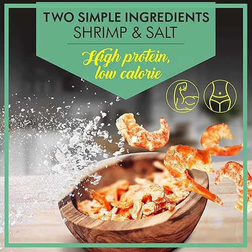 Vista 5 de Camarones secos de Louisiana, hechos frescos en los Estados Unidos (paquete de 6)