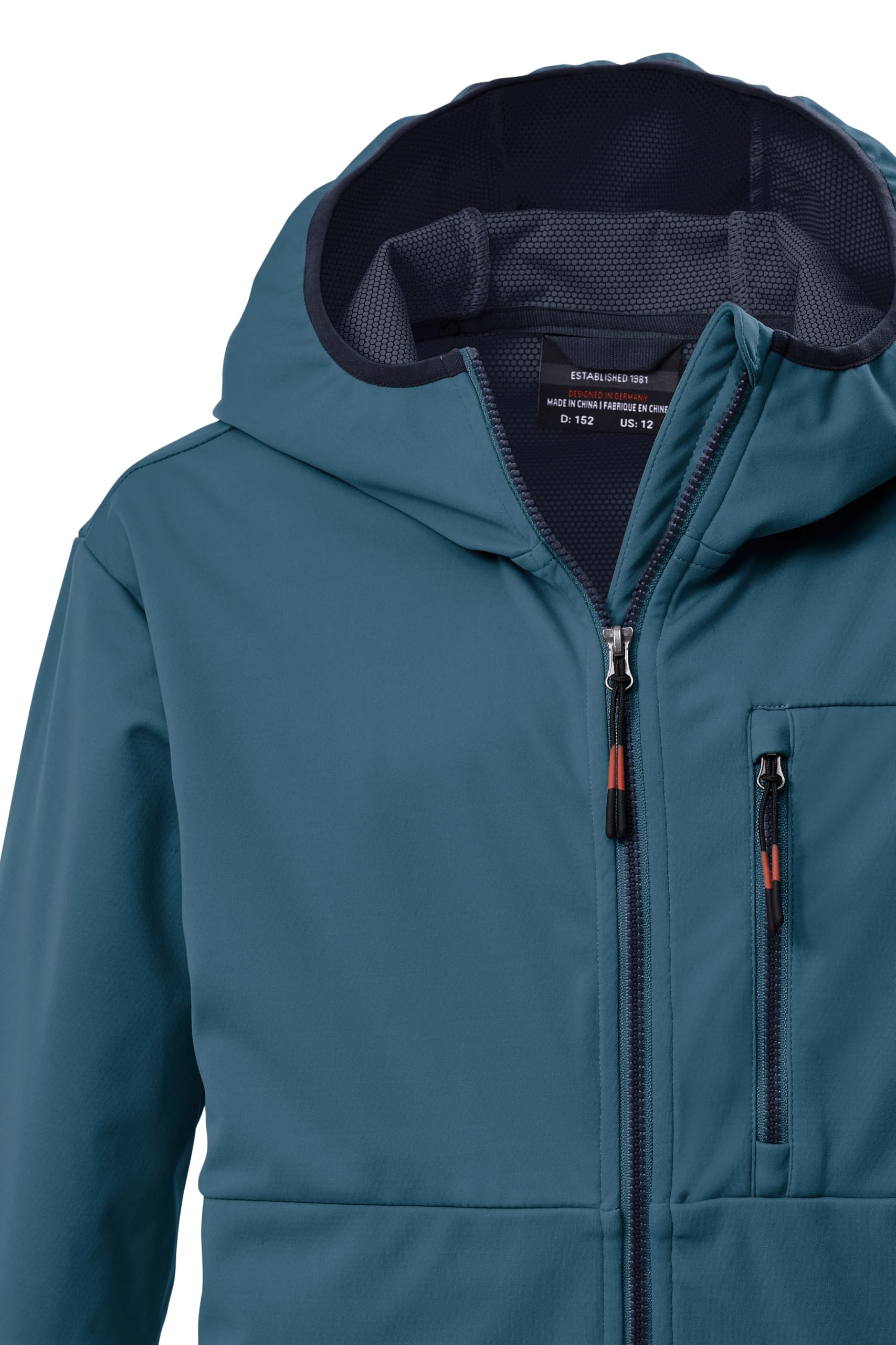 Killtec Kos 124 Bys Sftshll Jckt Giacca softshell/giacca outdoor con cappuccio Bambini e ragazzi
