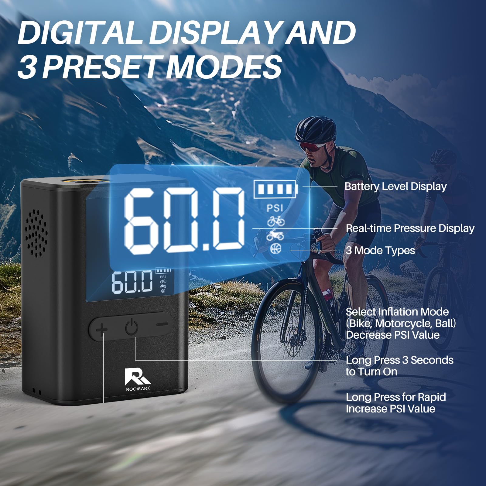 Mini Pompe électrique CYCPLUS A2 Pro Mini Pompe électrique CYCPLUS A2 Pro