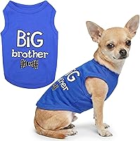 Vista 36 de Parisian Pet - Camiseta para perros y gatos, con texto en inglés Big Sister, 2XS