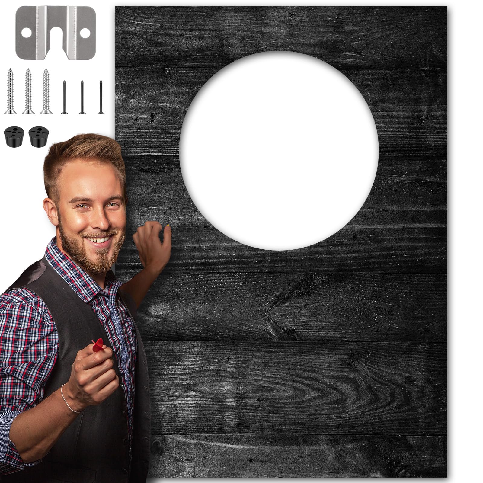 Mindsoft Extra Large Dart Board Wall Protectors