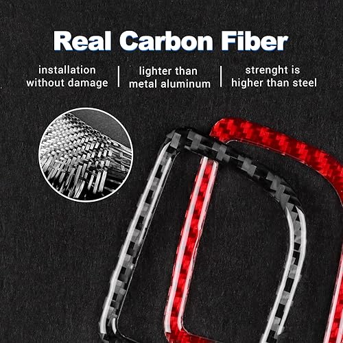 Miniatura 6 de AIRSPEED Adhesivo para cubierta de salida de aire Supra, marco de ventilación lateral de fibra de carbono, para Toyota Supra GR A90 A91 MK5