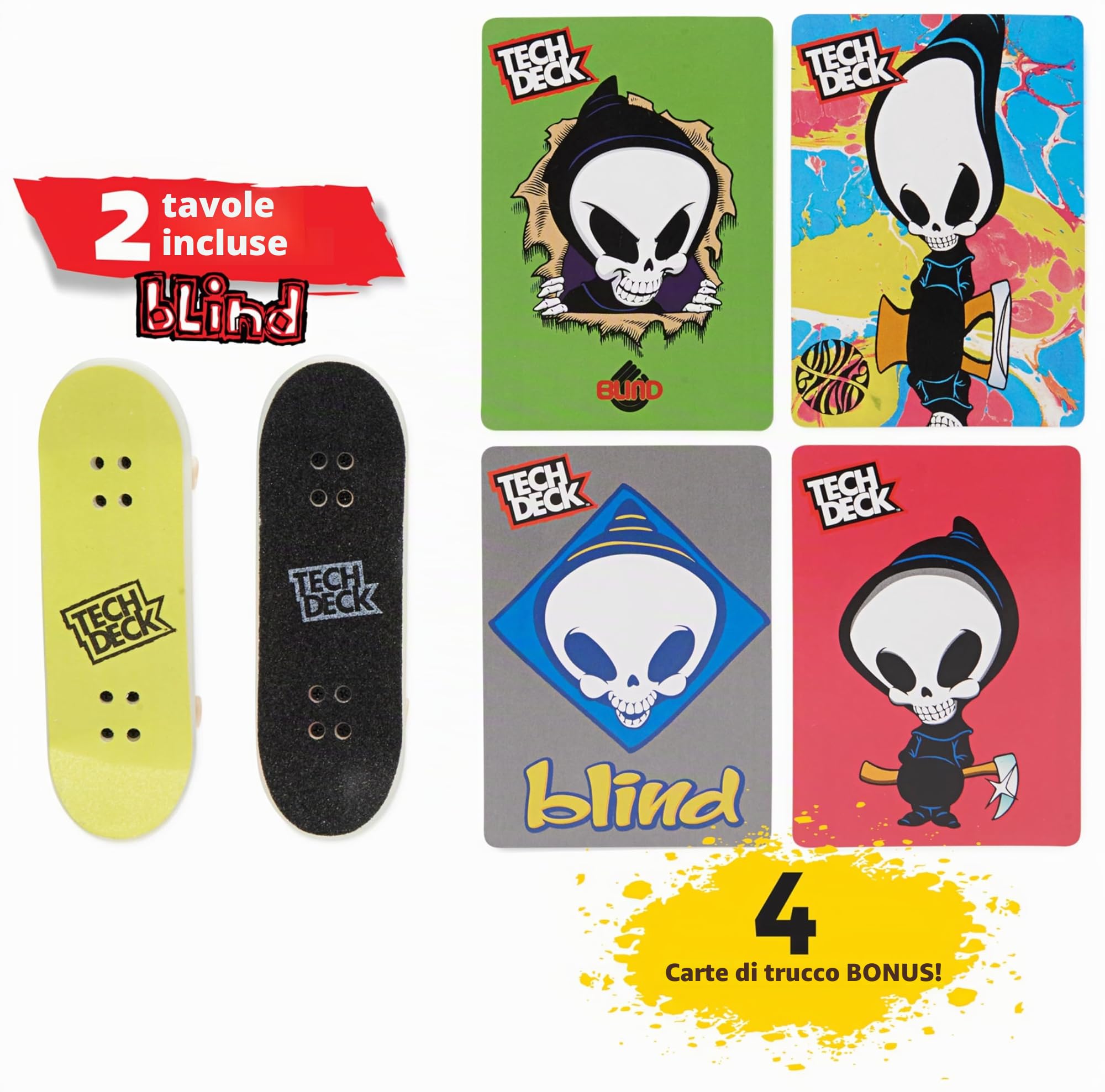 Tech Deck, Neon Mega Park X-Connect Creator, Set di rampa Personalizzabile con Due tastiere, Giocattolo per Bambini per Ragazzi e Ragazze dai 6 Anni in su